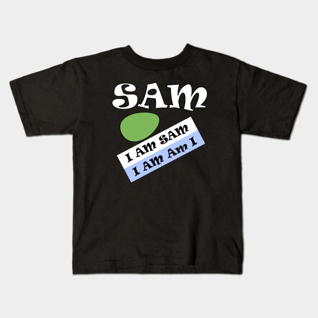 I'm Sam Kids T-Shirt by AnjPrint